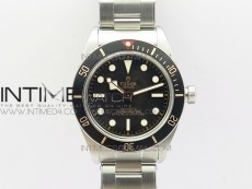 Heritage Black Bay Shield 39mm SS V2 ZF 1:1 Best Edition Black Bezel on SS Bracelet A2824