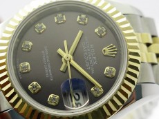 Datejust 28mm 279173 SS/YG BP Best Edition Gray Crystals Markers Dial on SS/YG Jubilee Bracelet ETA2671