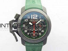 Chronofighter Superlight JKF 1:1 Best Edition on Green Rubber Strap A7750