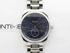 Master Moonphase SS APSF 1:1 Best Edition Blue Sticks Dial on SS Bracelet AL899