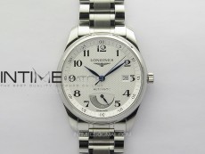 Master Power Reserve SS APSF 1:1 Best Edition White Dial on SS Bracelet AL602