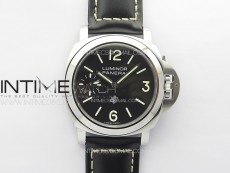 PAM1084 T HWF 1:1 Best Edition on Black Leather Strap A6497