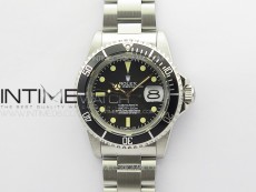 Vintage Submariner 1680 SS JKF Best Edition Black Dial on SS Bracelet (Style2)