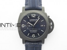 PAM1664 Carbotech VSF 1:1 Best Edition on Blue Leather Strap P.9010 Clone