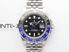 GMT-Master II 126710 BLNR Blue/Black Ceramic 904L ARF 1:1 Best Edition on Jubilee Bracelet SH3285 CHS