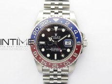 GMT-Master II 126710 BLRO Blue/Red Ceramic 904L ARF 1:1 Best Edition on Jubilee Bracelet SH3285 CHS