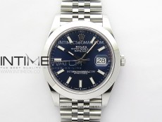 DateJust 41 126300 904L SS VSF 1:1 Best Edition Blue Dial on Jubilee Bracelet VS3235