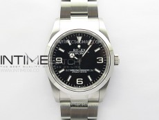 Explorer 124270 36mm SS BP 1:1 Best Edition Black Dial on SS Bracelet SA3230