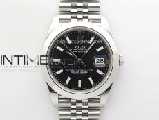 DateJust 41 126300 904L SS VSF 1:1 Best Edition Black Dial on Jubilee Bracelet VS3235