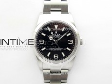 Explorer 124270 36mm 904L Steel Clean 1:1 Best Edition Black Dial on SS Bracelet VR3230