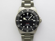 Pelagos M25407N-0001 39mm Black Ceramic Ti ZF 1:1 Best Edition Black Dial on Titanium Bracelet A2824