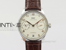 Portuguese Real PR IW500704 ZF  V4 1:1 Best Edition on Brown Leather Strap A52010