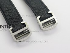 Tank Solo Ladies 25mm SS AF 1:1 Best Edition White Dial on Black Leather Strap Ronda Quartz