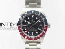 Black Bay GMT Baselworld 2018 Pepsi Blue/Red Bezel ZF 1:1 Best Edition Black Dial on SS Bracelet A2836