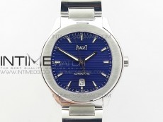 Piaget Polo S 42mm SS MKF 1:1 Best Edition Blue Textured Dial on SS Bracelet A1110P